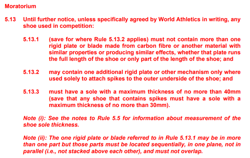 Nike rule